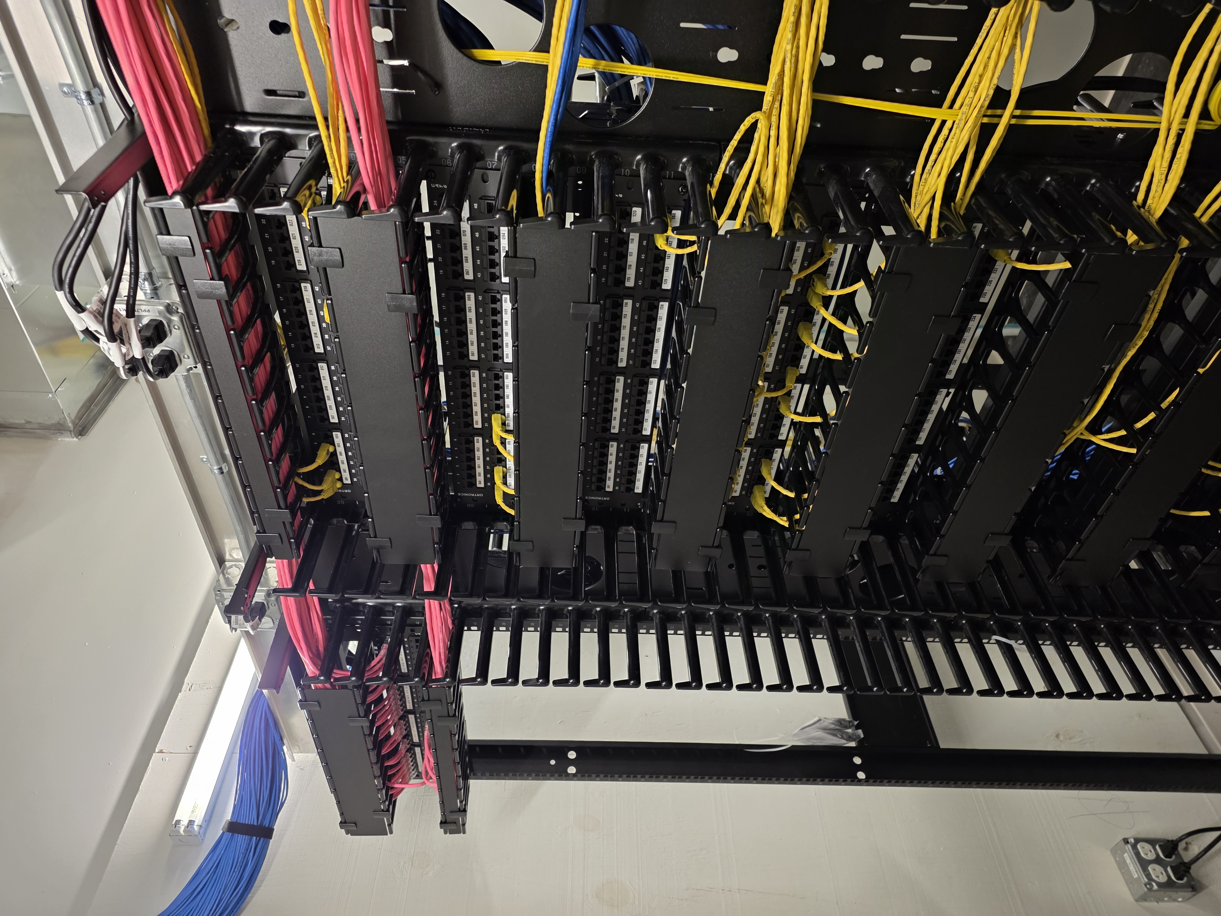 Cabling closet